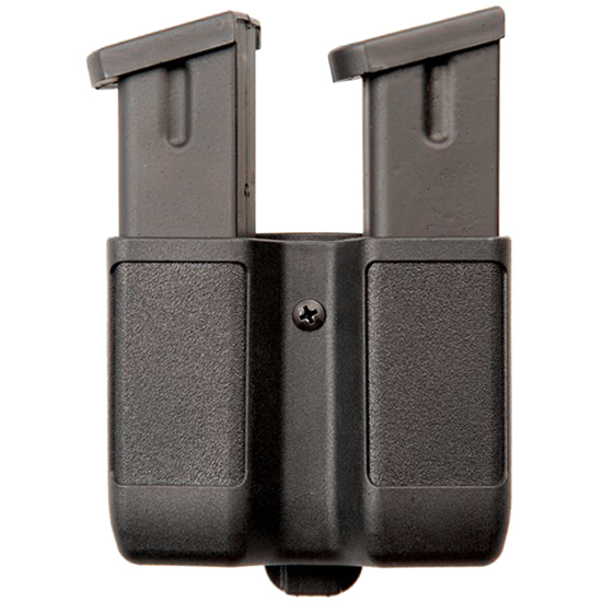 BH DBL MAG CASE 9MM 10MM 40SW 45ACP SGL ROW MATTE - Cases & Holsters